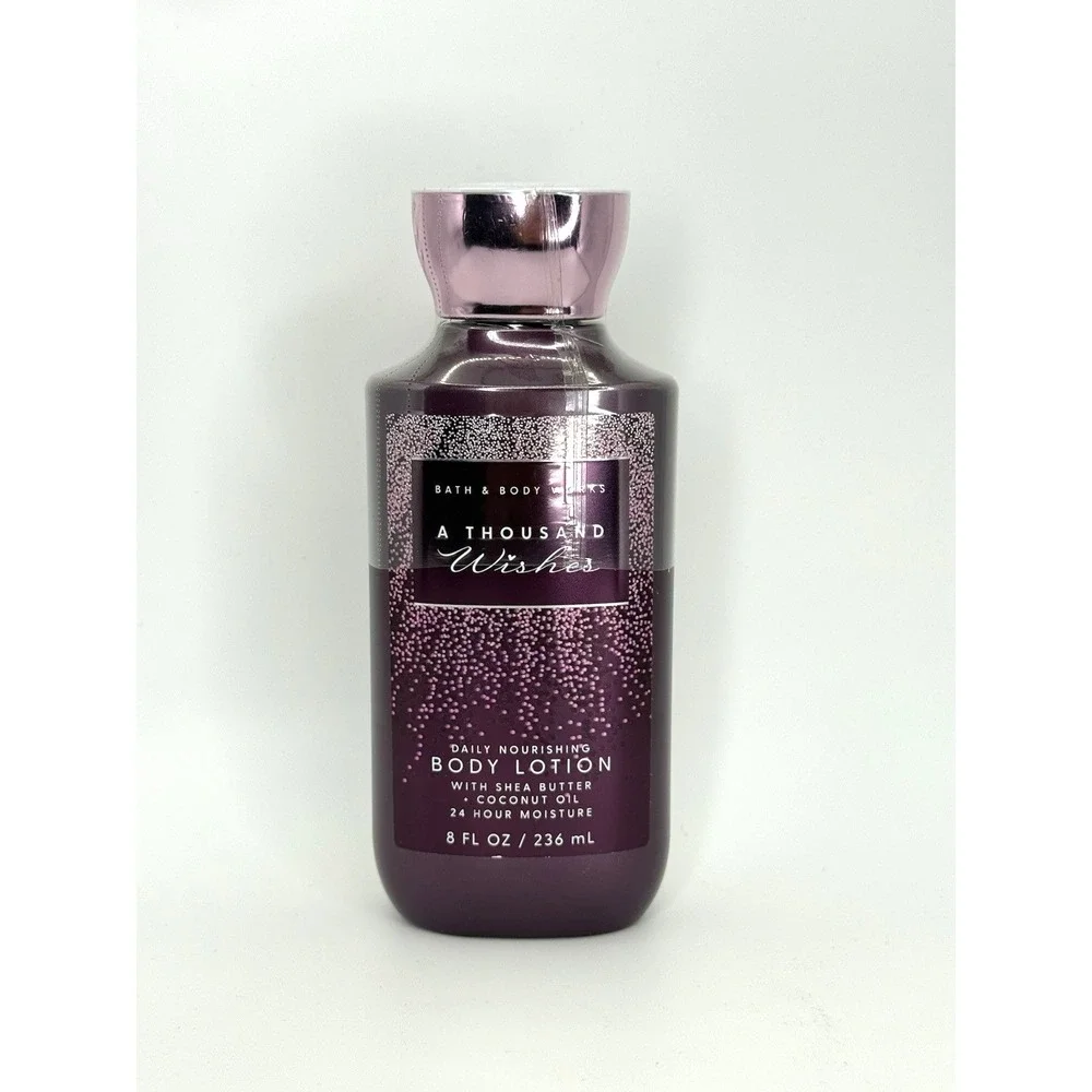 NEW! Bath & Body‎ Works A Thousand Wishes Body Lotion 8oz Shea Coconut Oil